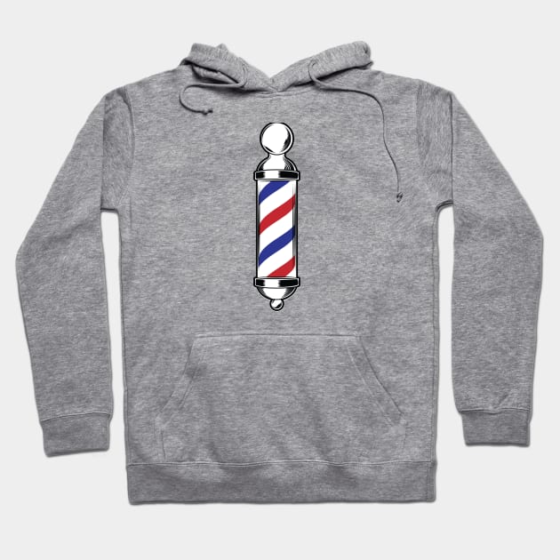 Barber Shop Design Hoodie by KC Happy Shop